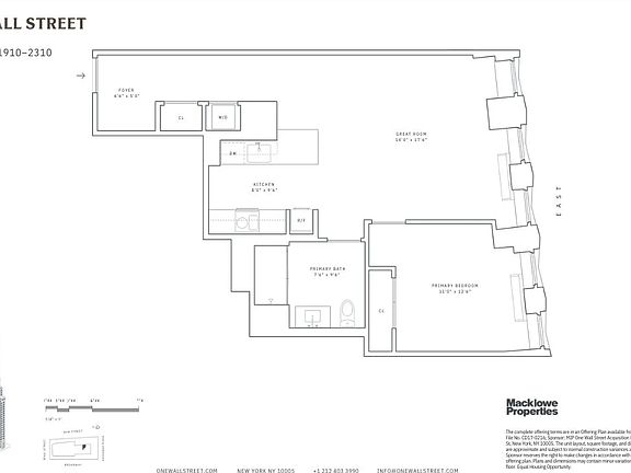 2nd image of 1 Wall St APT 2010