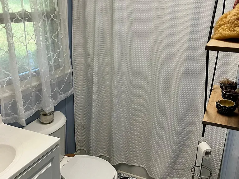 Bathroom with tub/shower combo