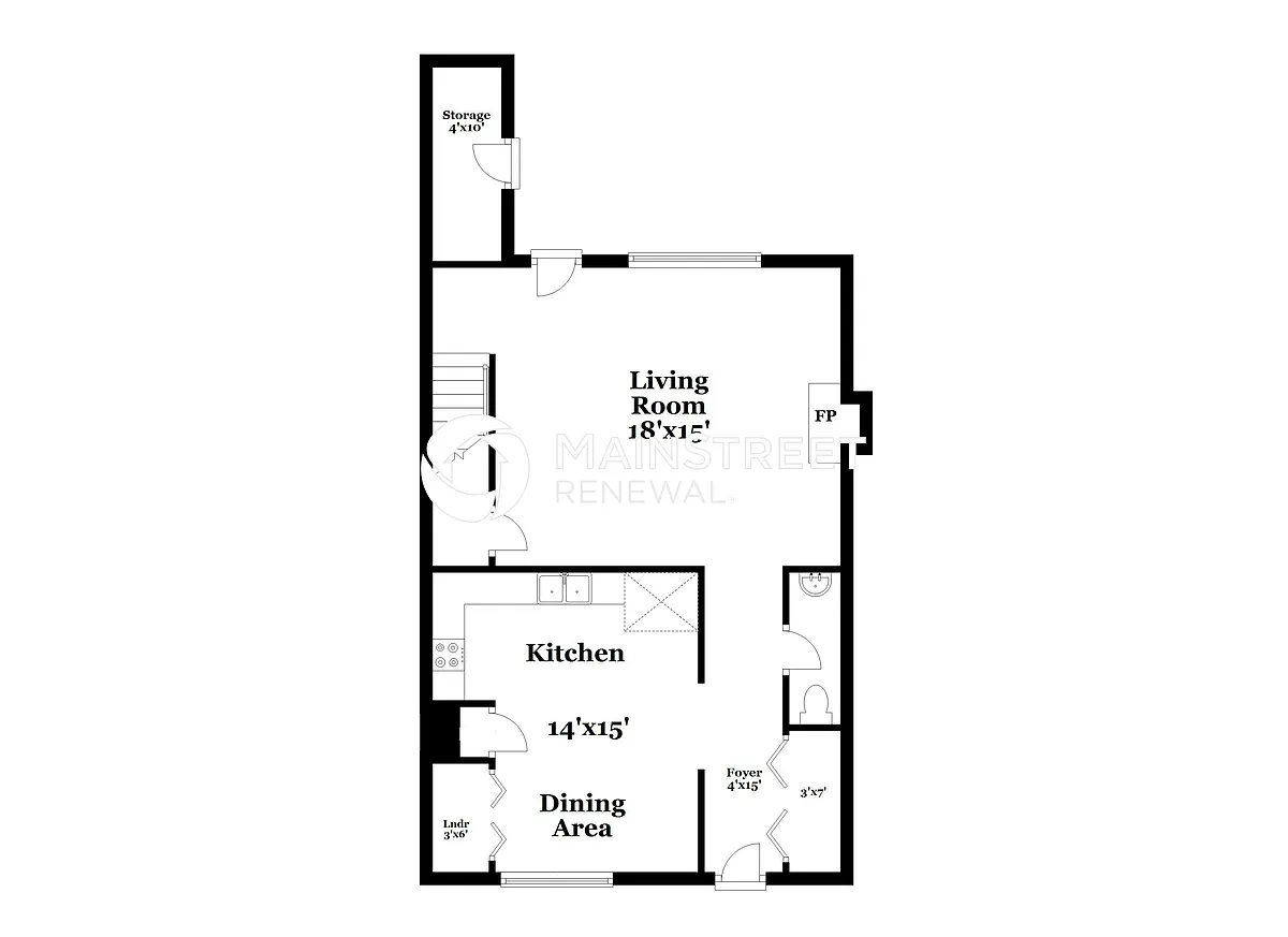 Floor Plan - 3015 Baby Ruth Ln