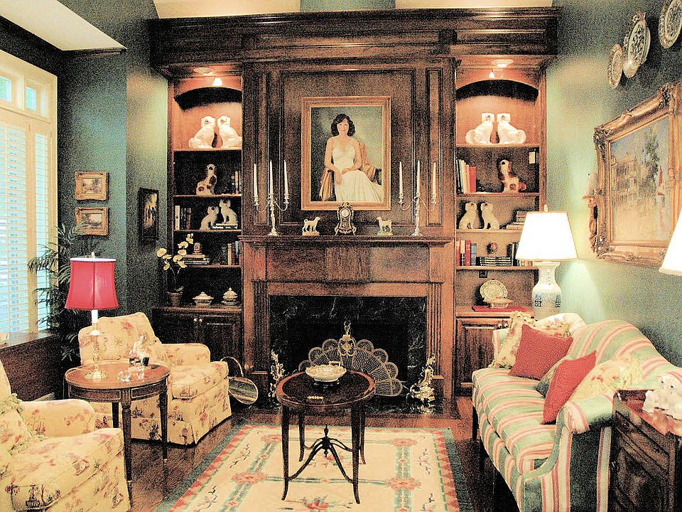 Library - to left from foyer