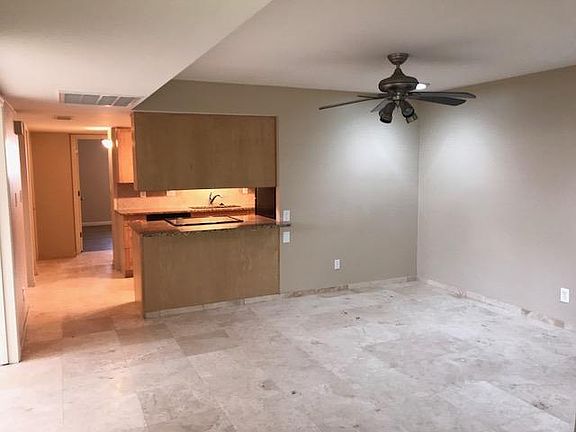 Looking from master bedroom to kitchen