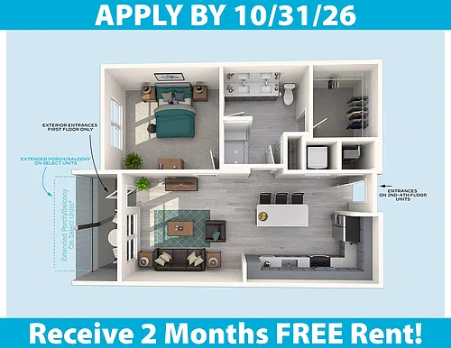 Floor plan Lifestyle Two