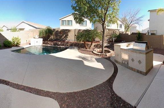 back yard