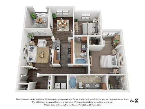 Floor plan B2SR