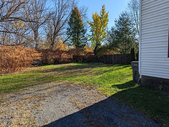 Shared backyard.