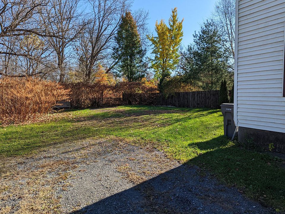 Shared backyard.