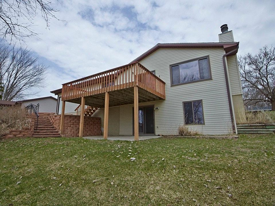 Back deck, walk out