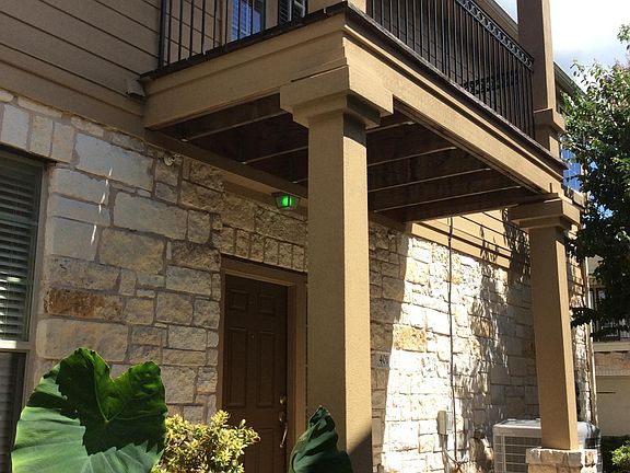 Front porch, second balcony.