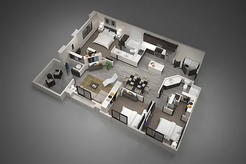 Floor plan 3A