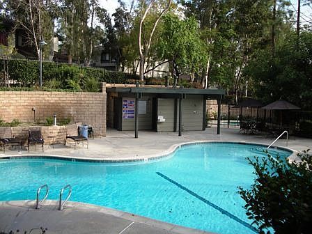 Community pool area