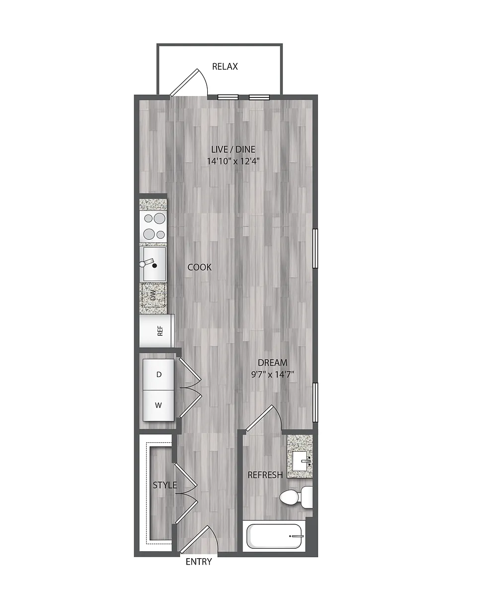 Floor plan E1
