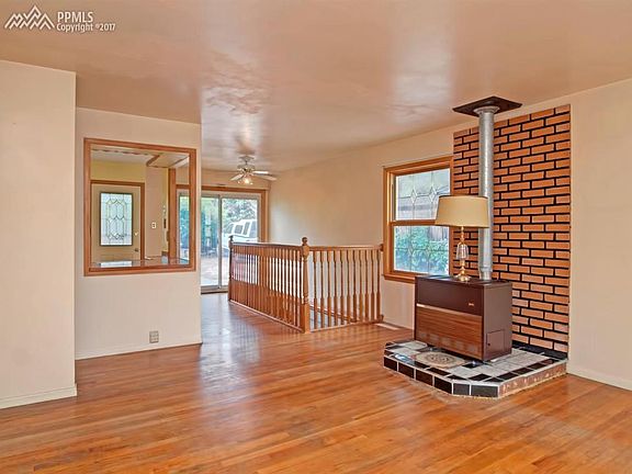 View from entryway into Living Room