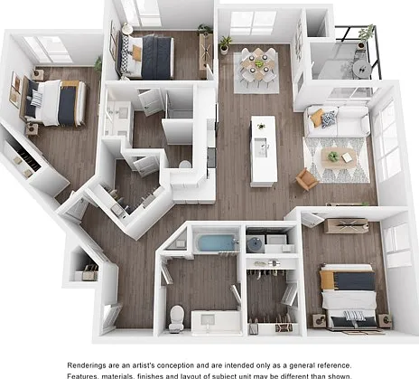 3 Bed, 2 Bath 3 Bed, 2 Bath