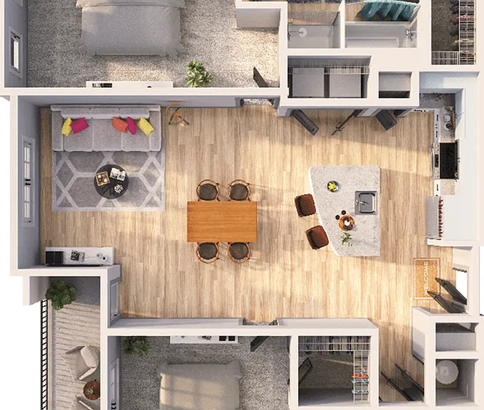 Inkwell Watters Creek - B2F Floor Plan Inkwell Watters Creek - B2F Floor Plan