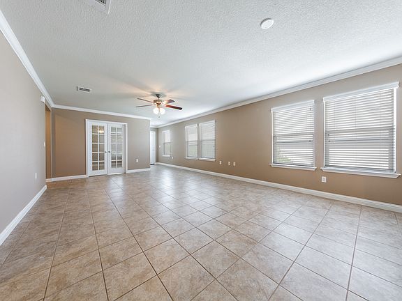 Double glass doors to study