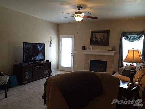 Living Room with Gas Fireplace