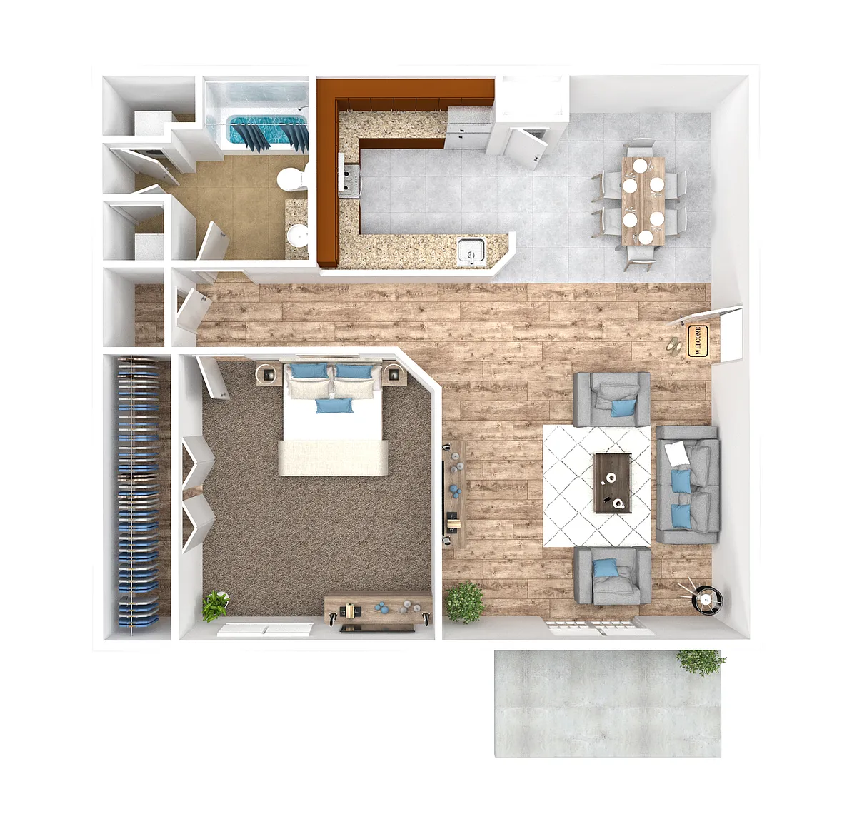Floor plan The Sutherland