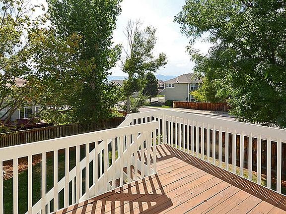 Patio with mountain views