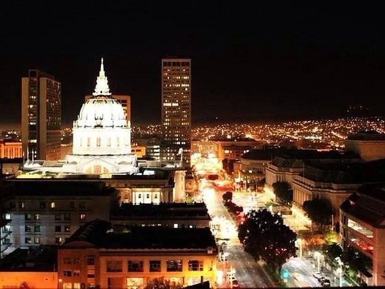 Rooftop View at night