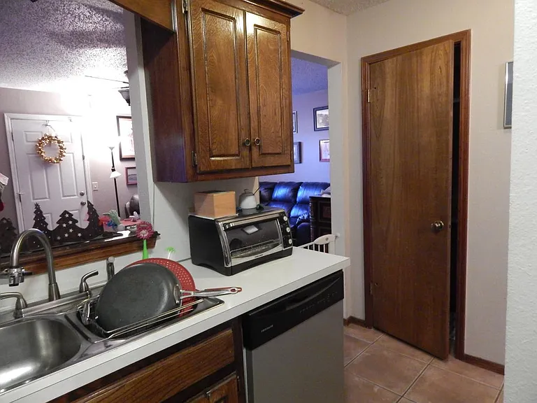 Kitchen/Downstairs Bathroom Door