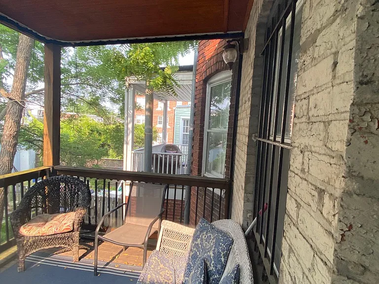 2nd Floor balcony