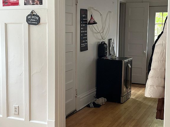 Entry door view from Dining room