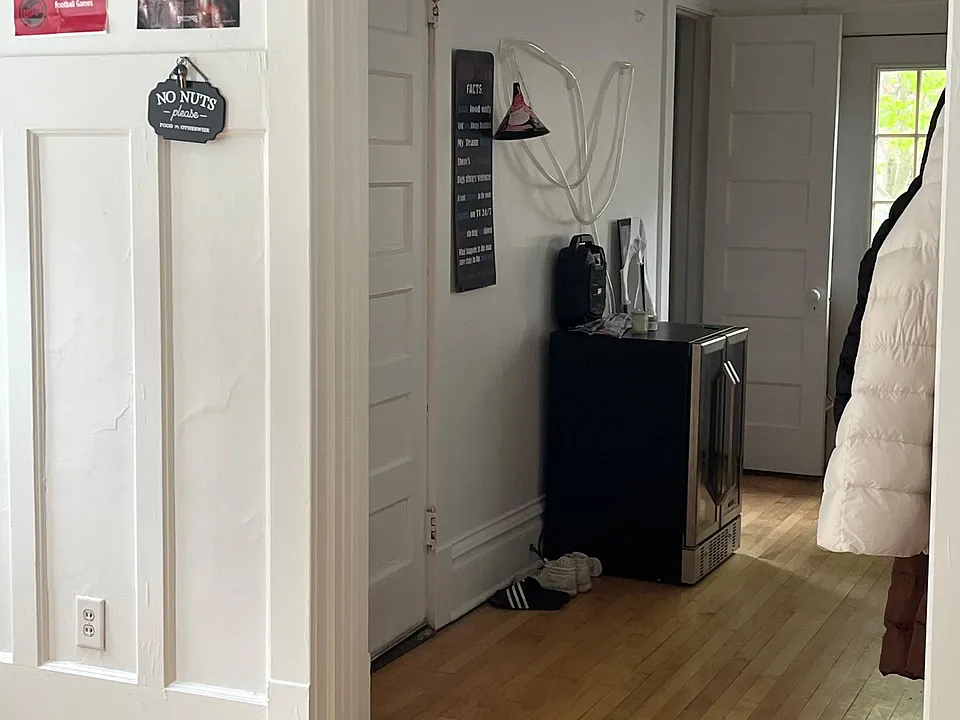 Entry door view from Dining room