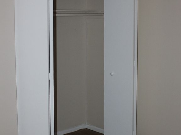 Each bedroom has a large closet