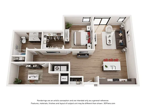 Floor plan A7