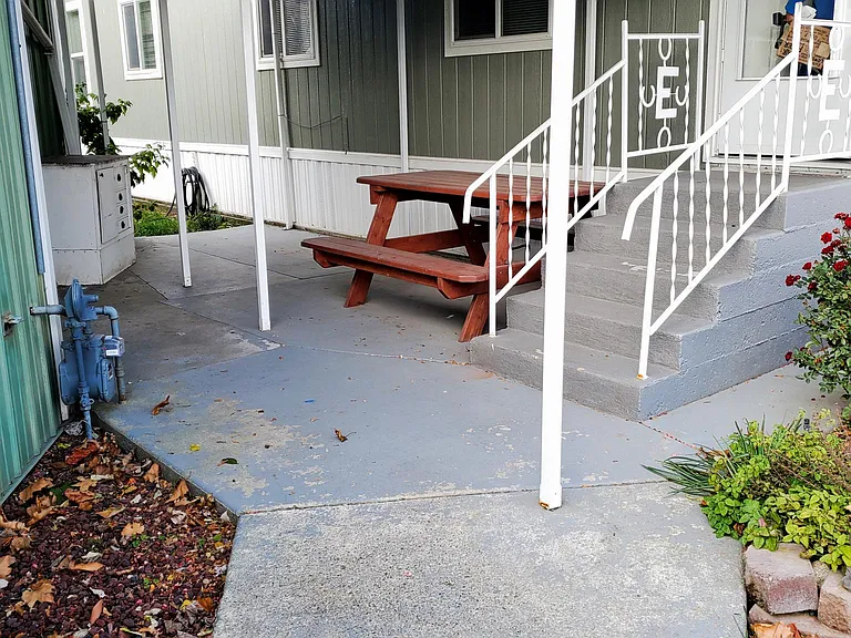 Covered patio