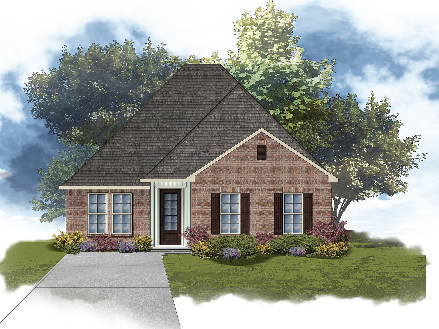 Manet II H Plan, Country Club Estates