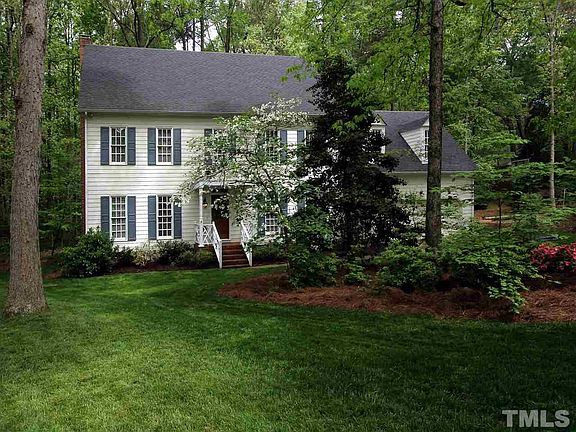 Mature landscaping includes dogwoods, azaleas, hollies, and lots of large hardwood treesâ??a nice mix of sun and shade.