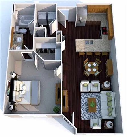 Floor plan Alcott