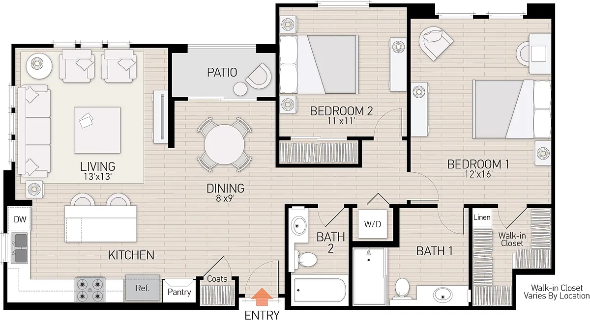 Floor plan Plan H