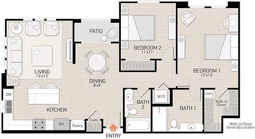 Floor plan Plan H