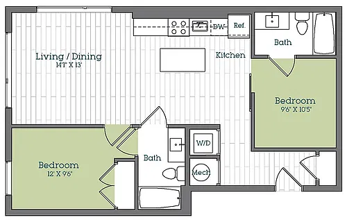 Floor plan BJ1