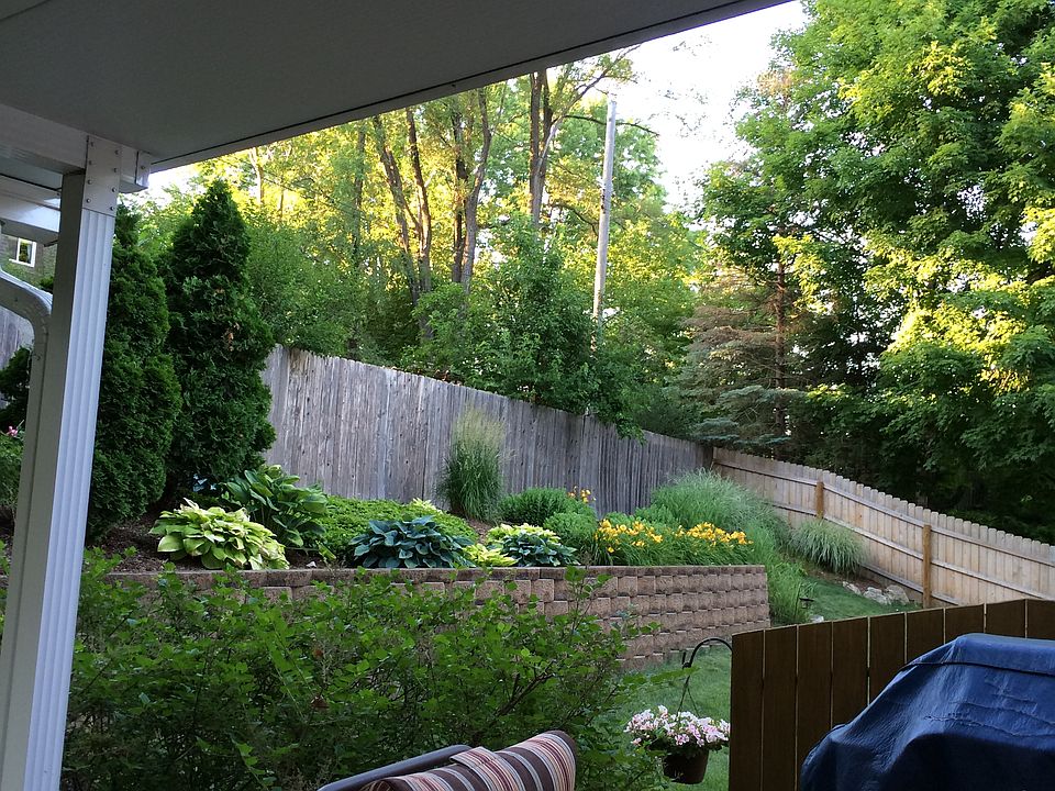 Back yard/covered deck