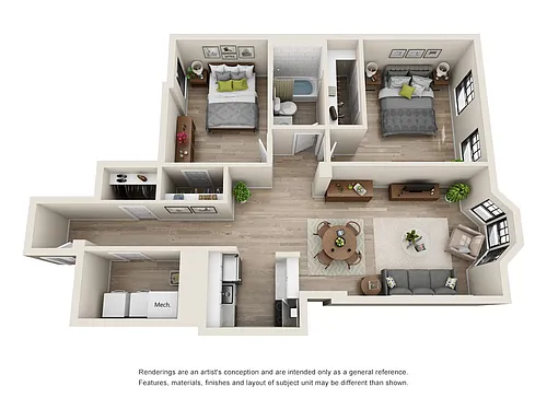 Floor plan Greenbrier