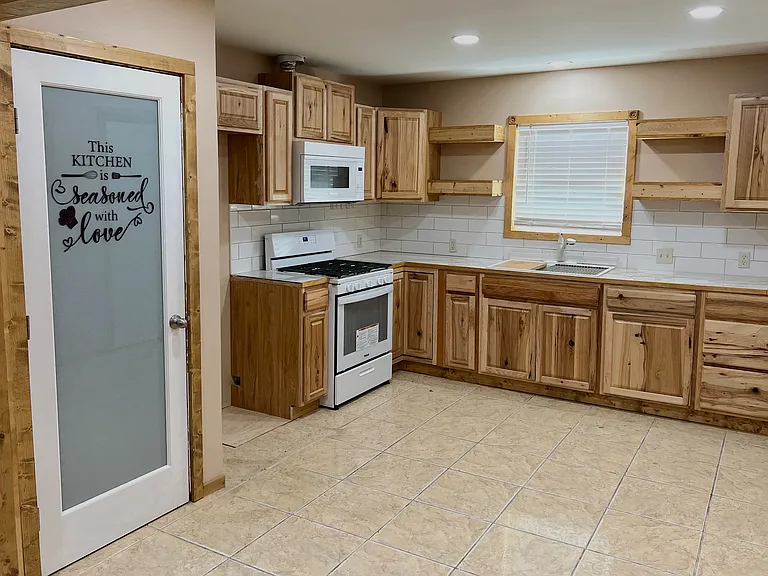Beautiful open concept kitchen