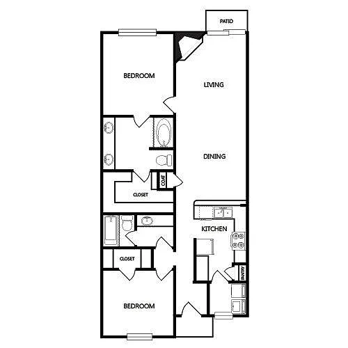 Floor plan Lubbock