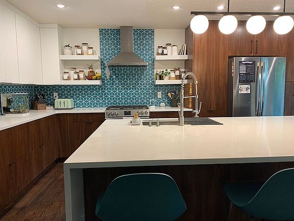 Upgraded loft-style kitchen