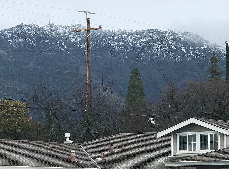 Our view of Mt. Diablo