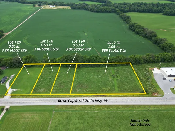 1533 Rowe Gap Rd Lot 1-4, Winchester, TN 37398