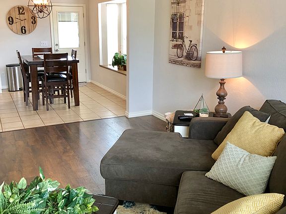 living room & dining