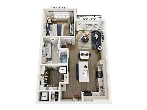 Floor plan A1