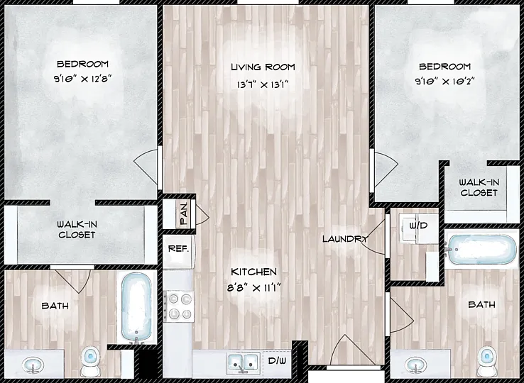 B2 Floorplan Diagram