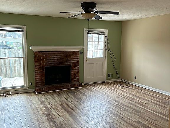 Beautiful fireplace. 