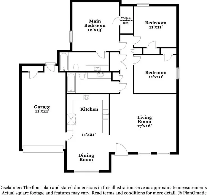 3 bed, 2.0 bath, 1300 sqft, $1,750 — Photo 2