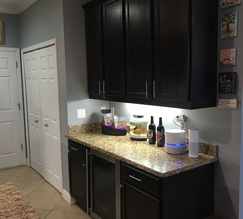 Wine Refrig and Bar/Storage