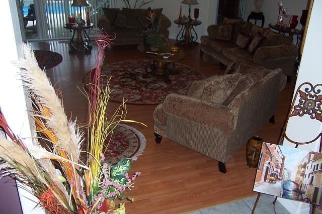 entry/open living room
